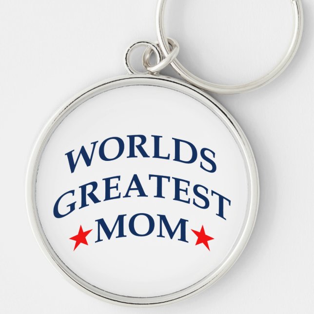 Worlds Greatest Mum Key Ring (Front)