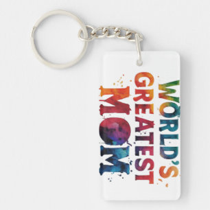 World's Greatest Mum Key Ring