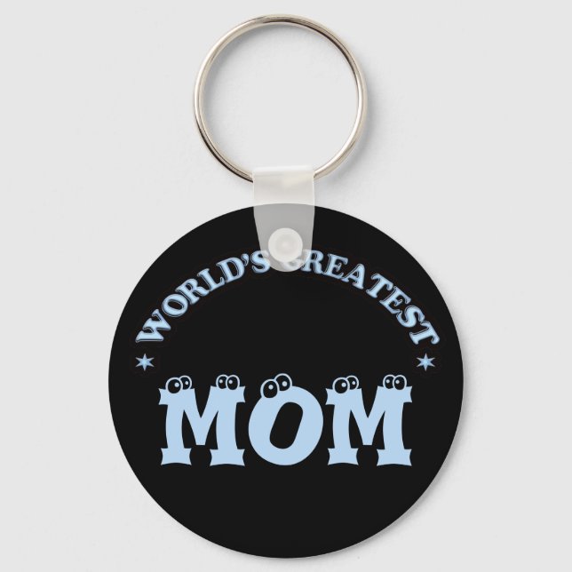 World's Greatest Mum Key Ring (Front)