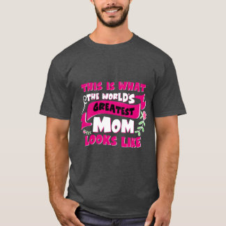 Worlds Greatest Mum Mothers Day Coolest Mum funny T-Shirt