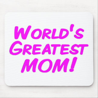 World's Greatest Mum Mouse Mat
