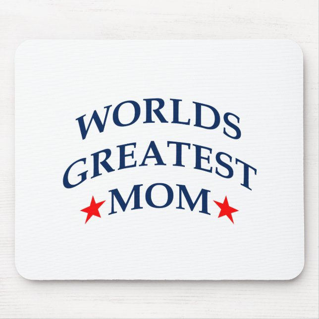 Worlds Greatest Mum Mouse Mat (Front)