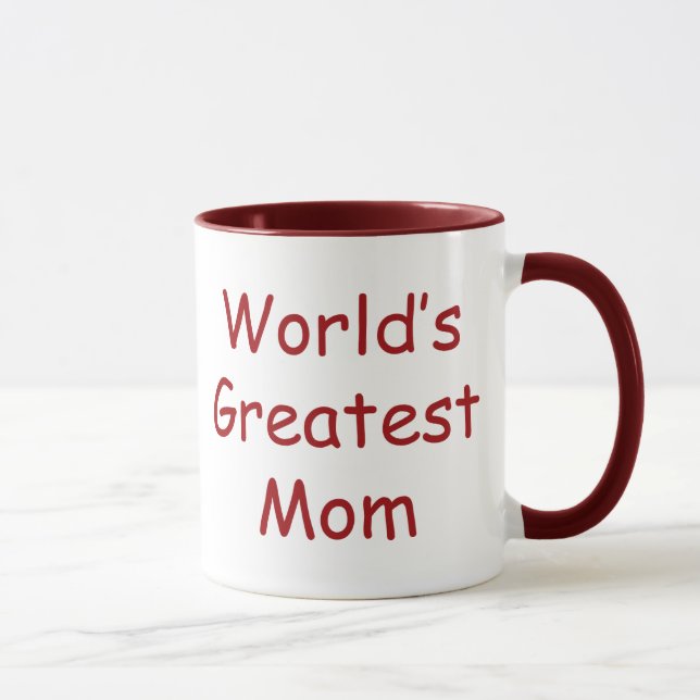Worlds Greatest Mum Mug (Right)