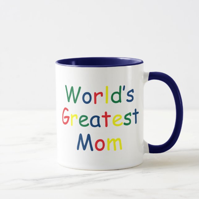 Worlds Greatest Mum Mug (Right)