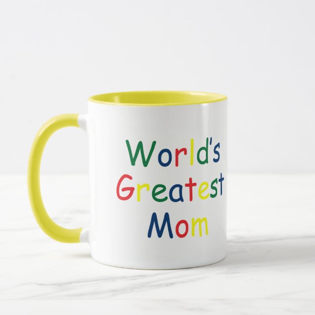 Worlds Greatest Mum Mug (Left)