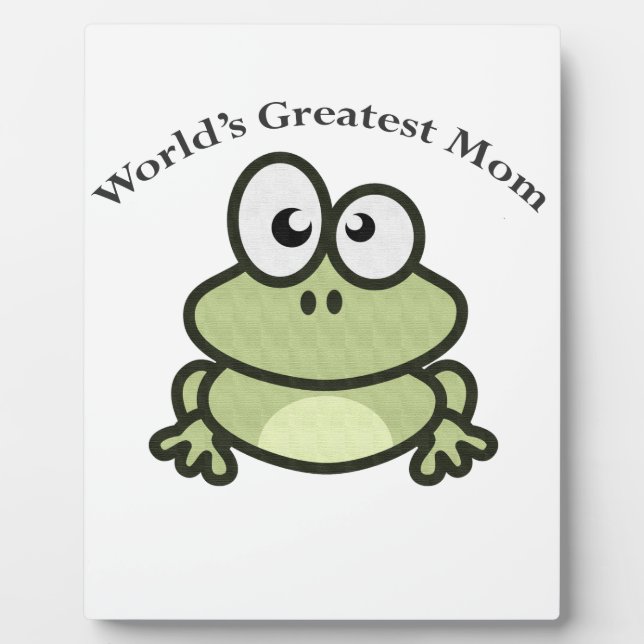 World's Greatest Mum Plaque (Front)