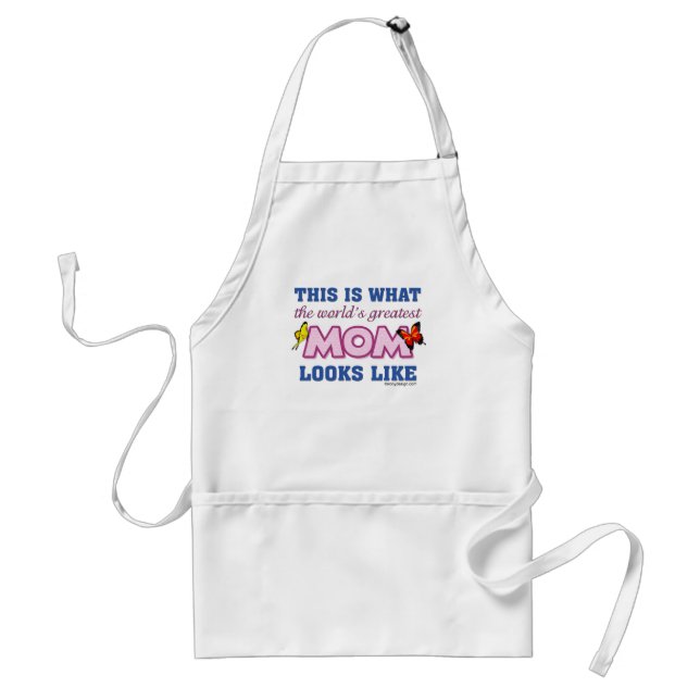 World's Greatest Mum Standard Apron (Front)