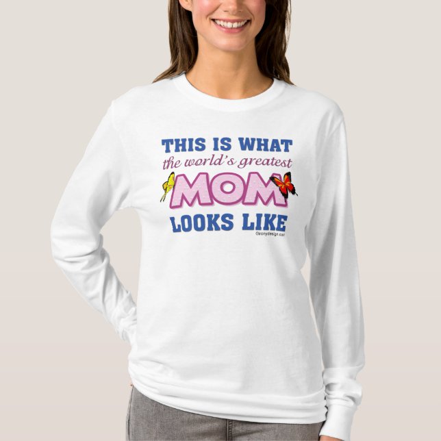 World's Greatest Mum T-Shirt (Front)