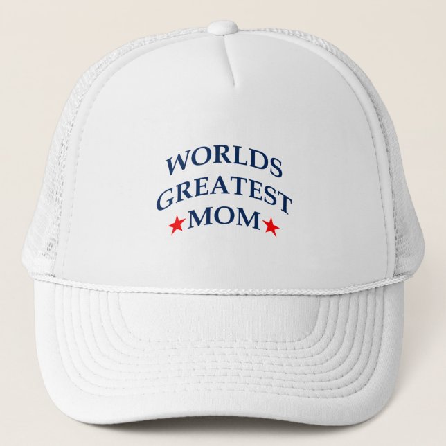 Worlds Greatest Mum Trucker Hat (Front)