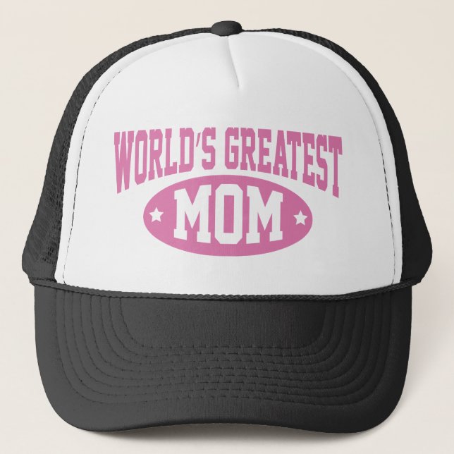 World's Greatest Mum Trucker Hat (Front)