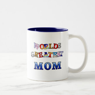 Worlds Greatest Mum Two-Tone Coffee Mug