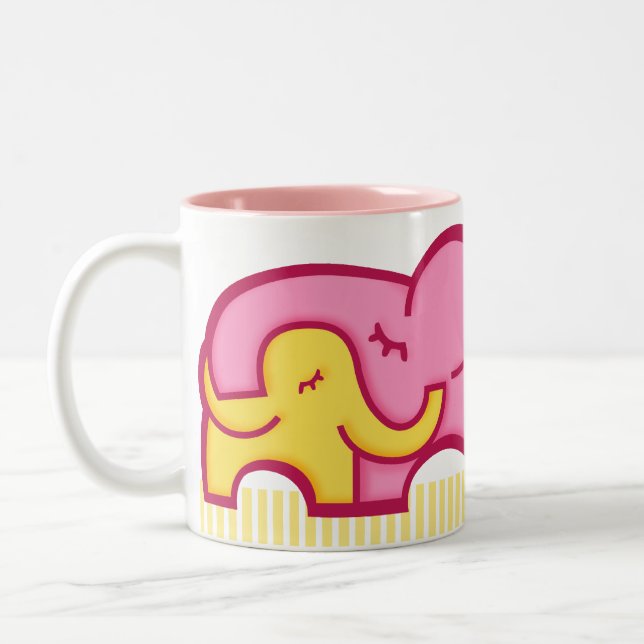 World's Greatest mummy elephants mug (Left)