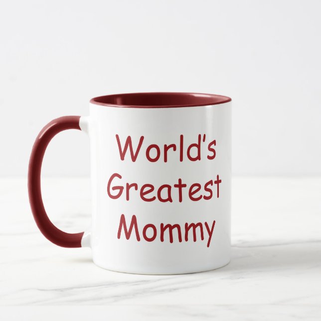 Worlds Greatest Mummy Mug (Left)