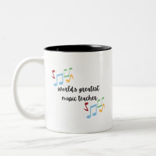 World's Greatest Music Teacher Mug