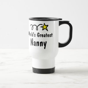World's Greatest Nanny Coffee Mug Gift