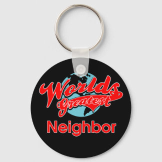 World's Greatest Neighbour Key Ring