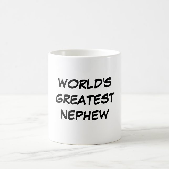 "World's Greatest Nephew"  Mug (Center)