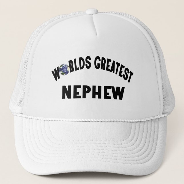 Worlds Greatest Nephew Trucker Hat (Front)