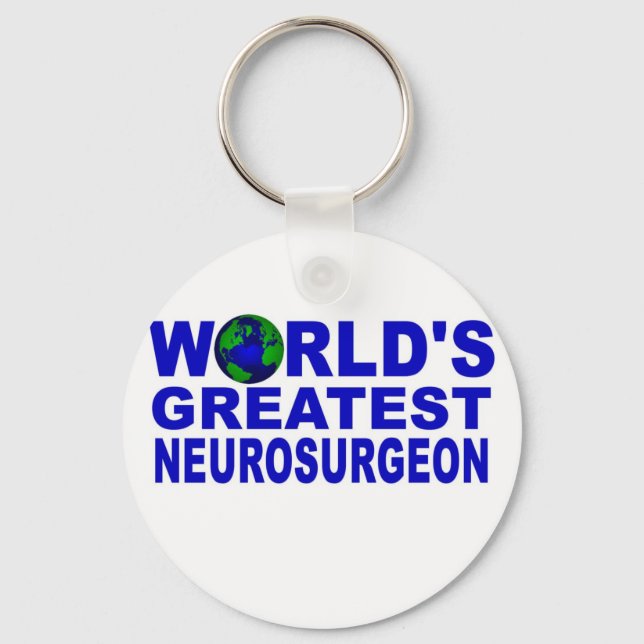World's Greatest Neurosurgeon Key Ring (Front)