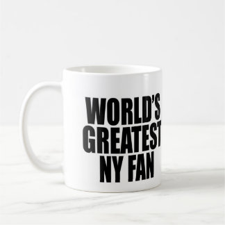 World's Greatest New York Fan Coffee Mug