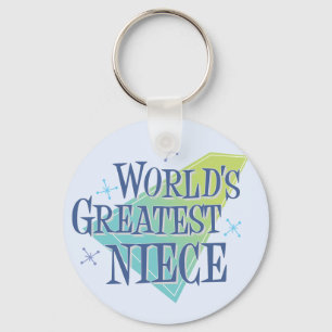 World's Greatest Niece Key Ring
