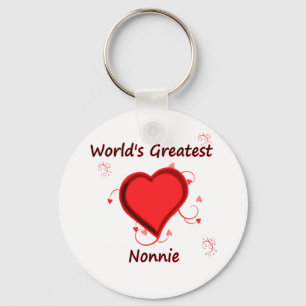 World's Greatest nonnie Key Ring