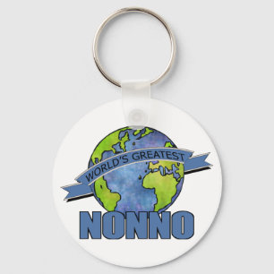 World's Greatest Nonno Key Ring