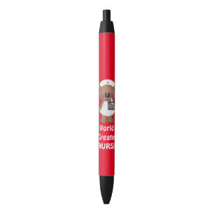 World's Greatest Nurse Black ink pen