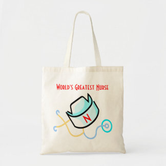 World's Greatest Nurse tote