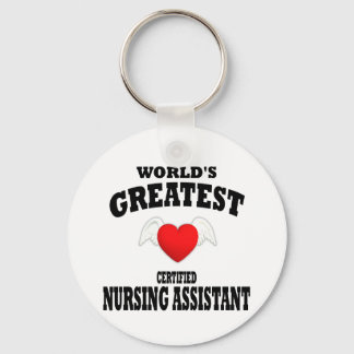 World's Greatest Nursing Assistant Key Ring