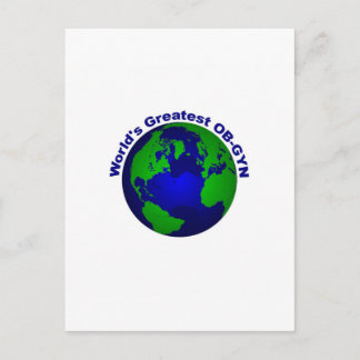 World's Greatest OB-GYN Postcard