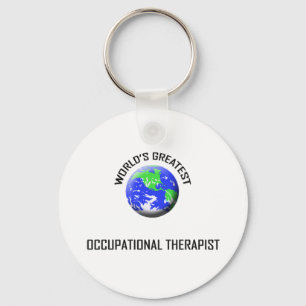 World's Greatest Occupational Therapist Key Ring
