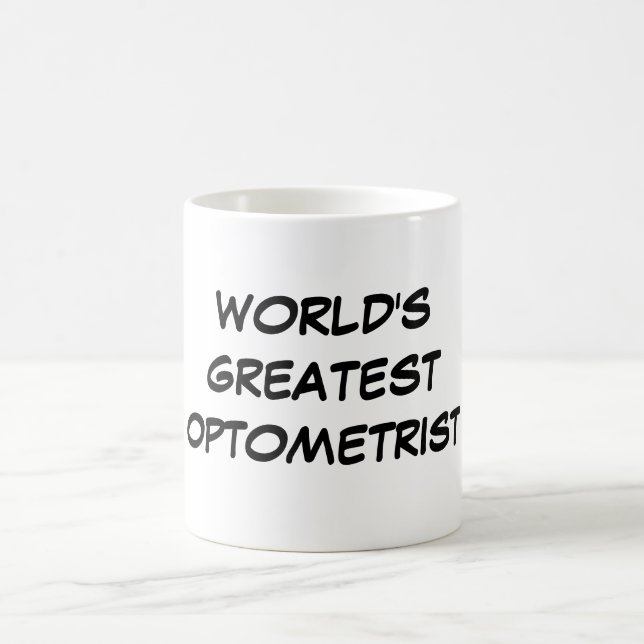 "World's Greatest Optometrist" Mug (Center)