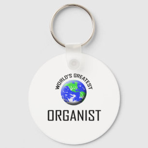World's Greatest Organist Key Ring