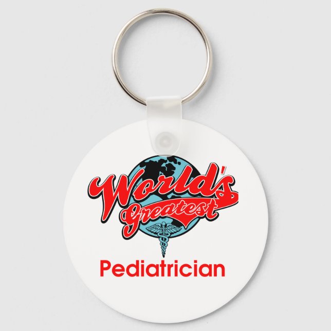 World's Greatest Paediatrician Key Ring (Front)