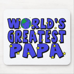 World's Greatest Papa Mouse Mat