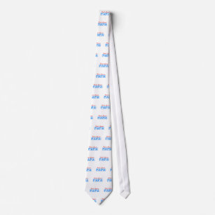 World's greatest papa tie