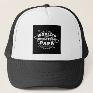 World's Greatest Papa Trucker Hat