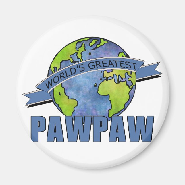 World's Greatest PawPaw Magnet (Front)