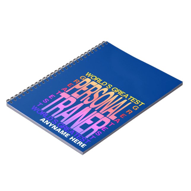 Worlds Greatest Personal Trainer Notebook (Left Side)