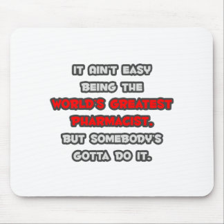 World's Greatest Pharmacist Joke Mouse Mat