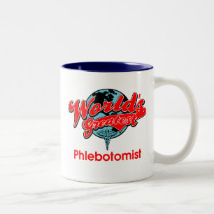 World's Greatest Phlebotomist Two-Tone Coffee Mug