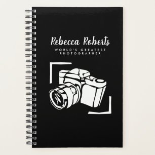 World's Greatest Photographer custom spiral Planner