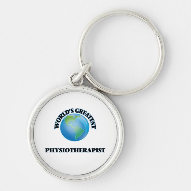 World's Greatest Physiotherapist Key Ring (Front)