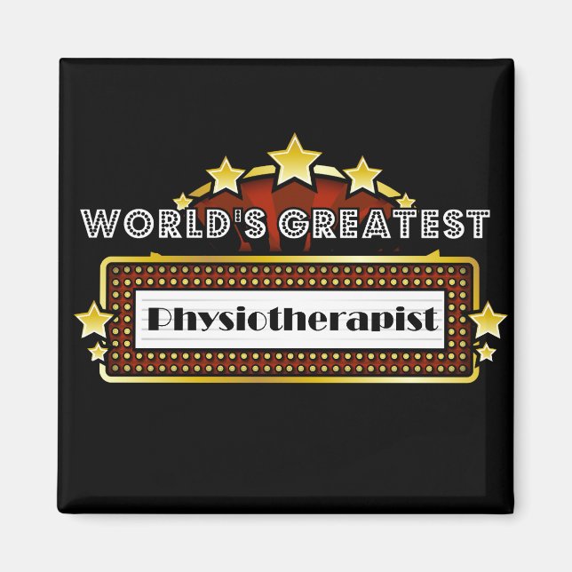 World's Greatest Physiotherapist Magnet (Front)