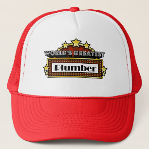 World's Greatest Plumber Trucker Hat