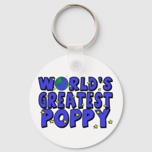 World's Greatest Poppy Key Ring