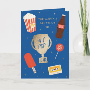 "World's Greatest Pops" Father's Day Greeting Card