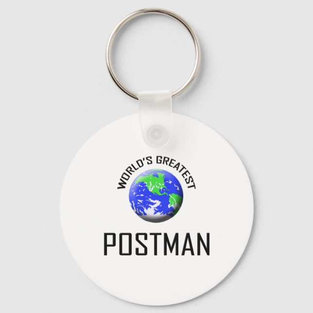 World's Greatest Postman Key Ring (Front)