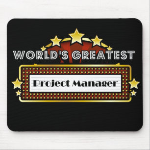 World's Greatest Project Manager Mouse Mat